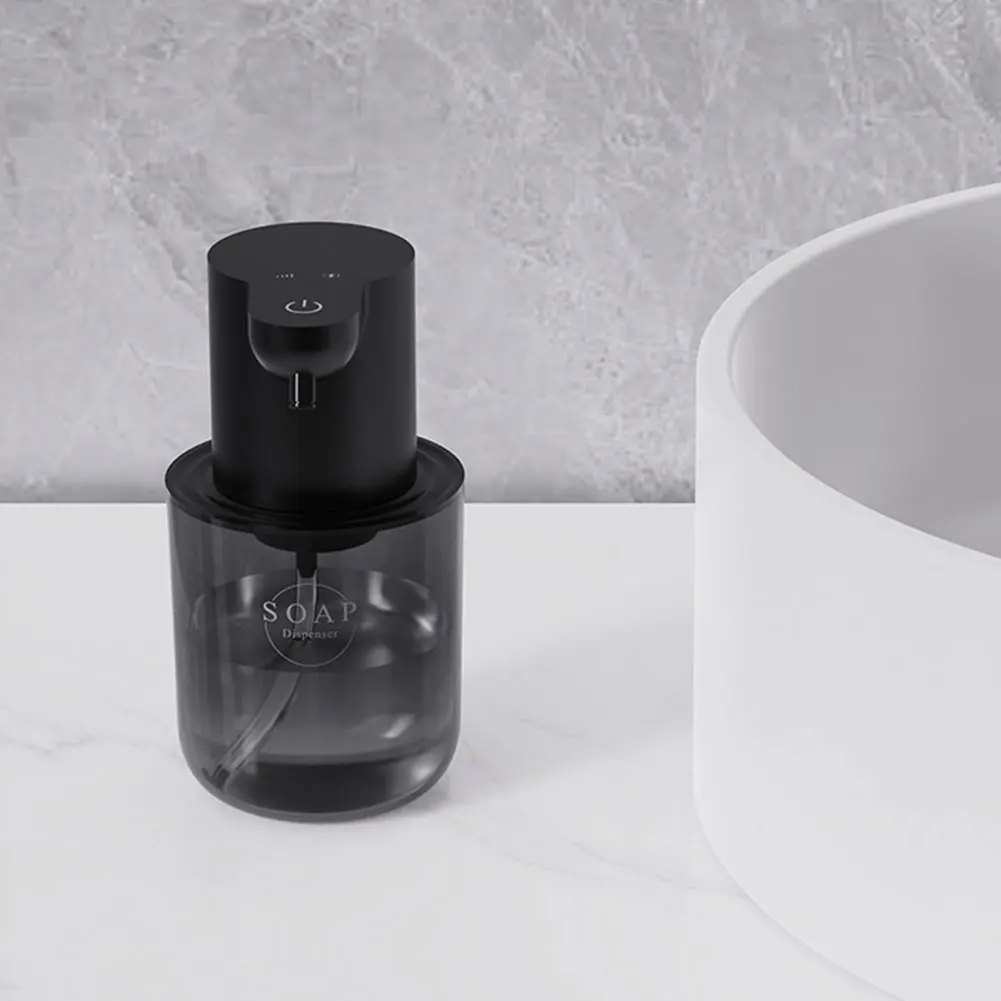 

400ml Automatic Foam/Gel Soap Dispenser Rechargeable Infrared Sensor Foaming Soap Dispenser 4 Gears Kitchen Bathroom Accessories