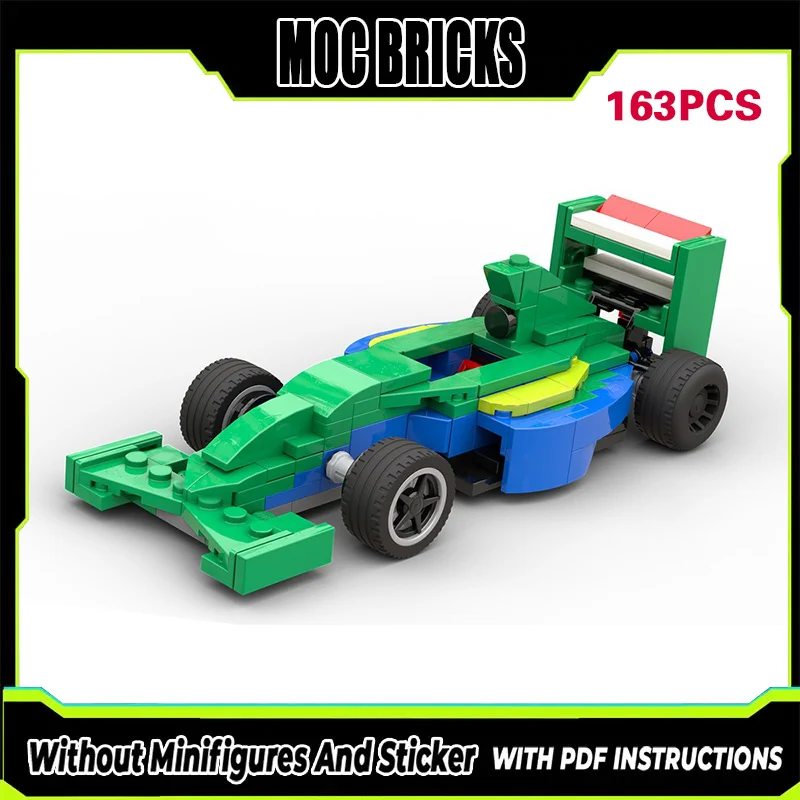

Конструктор MOC: Модель гоночного автомобиля 191 Classic Racing Car. Модульная технология. Подарки. Набор для сборки. Детские игрушки.