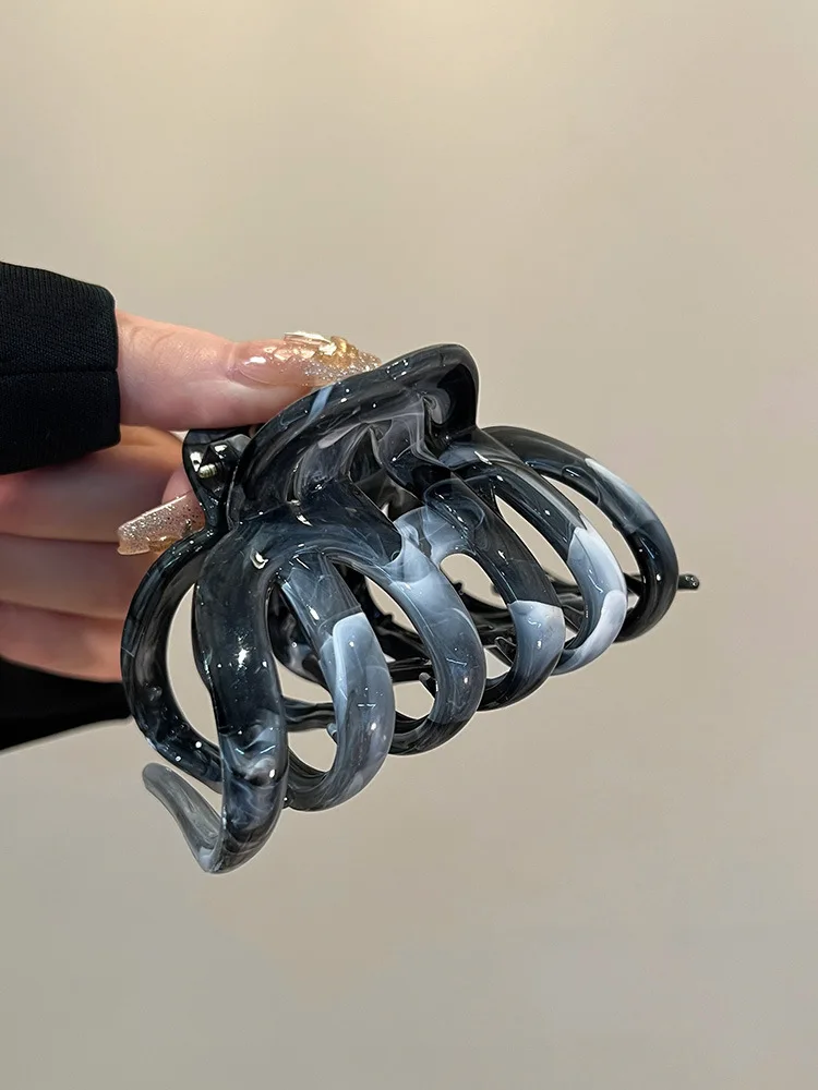 Vintage-Design, Kürbis-Haarklammer für Damen, Kopfbedeckung, Hai-Clip, Stirnband, Haarnadel, geeignet für den täglichen Gebrauch, Haar-Accessoires – Detail 10