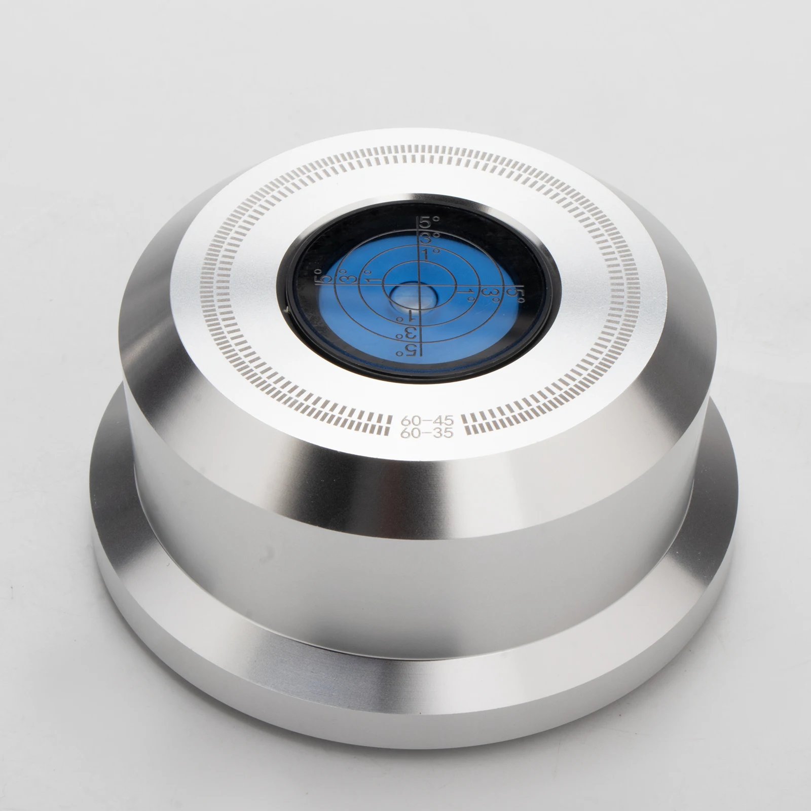 Monosaudio 320g negro/plata aluminio Metal vinilo estabilizador de peso disco equilibrio Clip para tocadiscos LP accesorios para tocadiscos