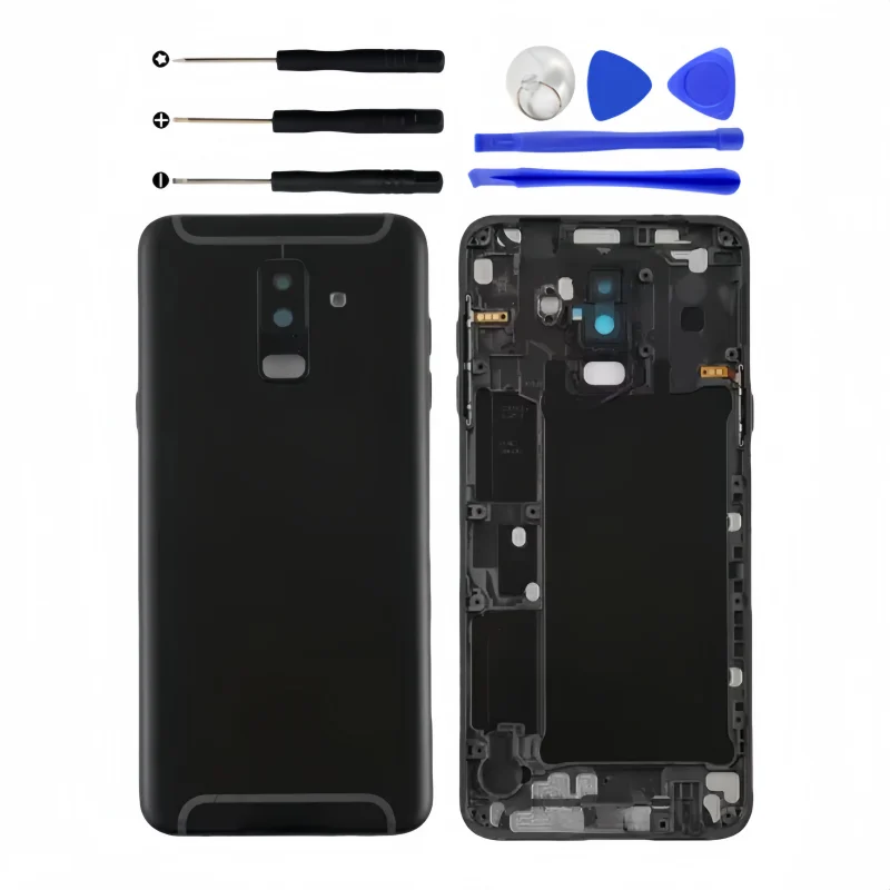 Battery Cover For Samsung Galaxy A6 2018 SM-A600F SM-A600FN SM-A600G SM-A600P SM-A600N Back Cover Rear Housing Replacement