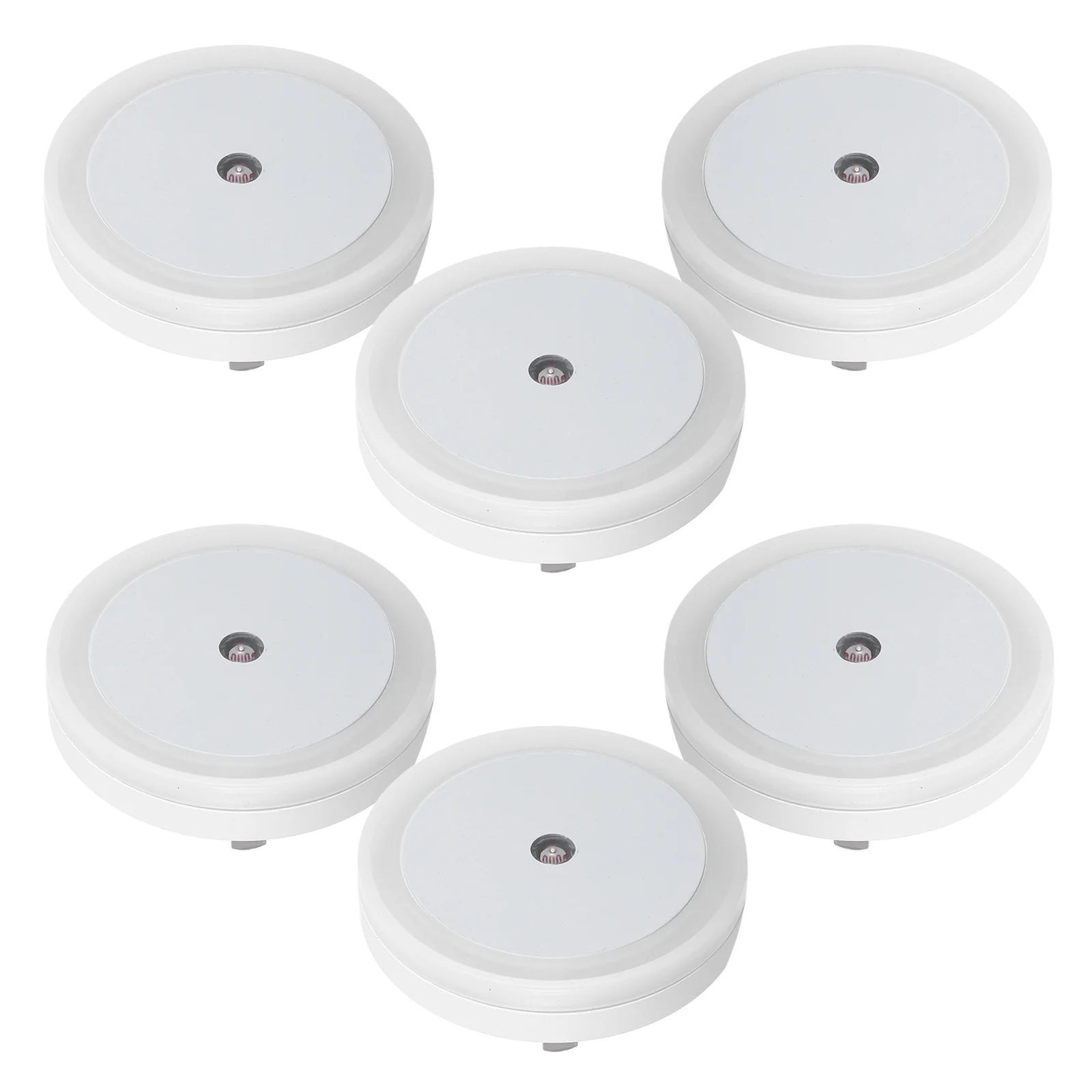 

6Pcs Automatic Dimming Nightlight LED Wall Plug in Soft Bright for Room Bedroom Hallway Stairs Wall Plug in Night Light