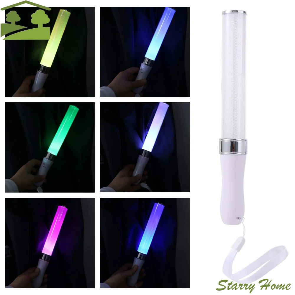 

Светящиеся палочки для праздников, 15 цветов, переключаемые, креативные, разноцветные, портативные, атмосферные лампы для Рождества и Дня рождения