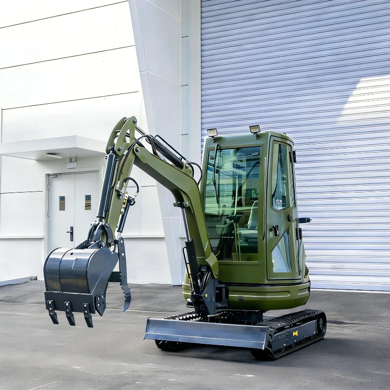 Mini Excavator 2.5 Ton EPA/CE Euro Crawler Excavator Diesel Agricultural Tractor For Home Garden Sale Customized