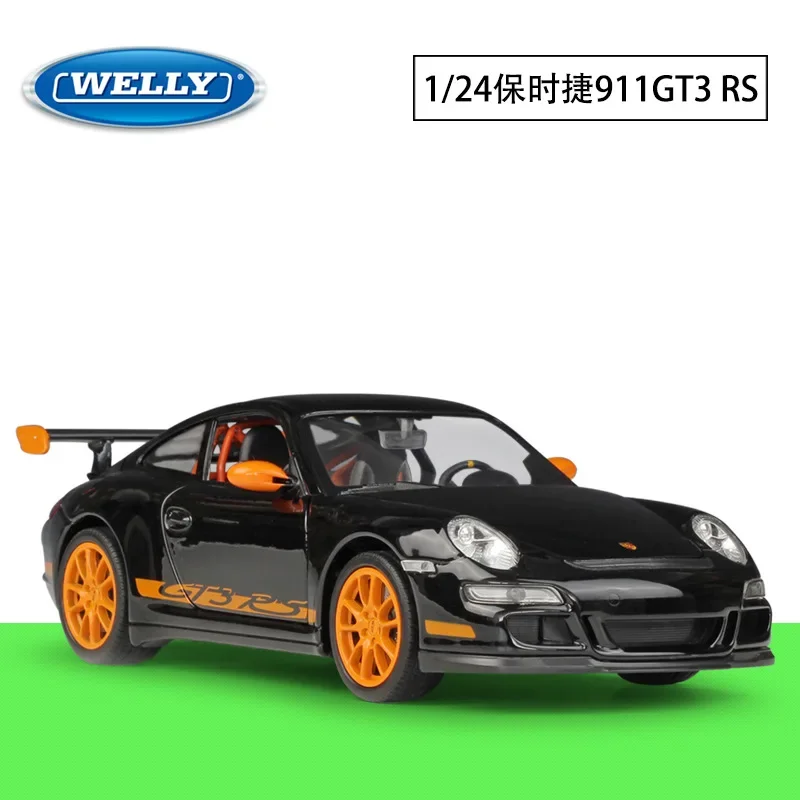 

Welly 1:24 Porsche 2016 911 997 Gt3 Rs Simulation Alloy Model Car Collection