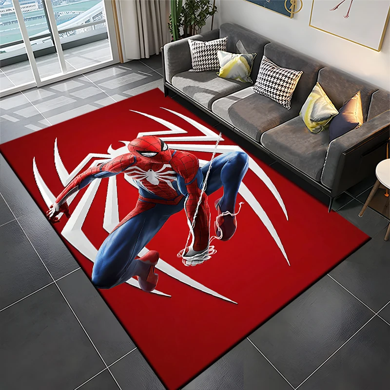 15 Size Disney Spiderman Pattern Carpets Bedroom Play Mats Rug Bedroom Decor Carpet Livingroom Rug Crawl Mat Christmas Gift Rug