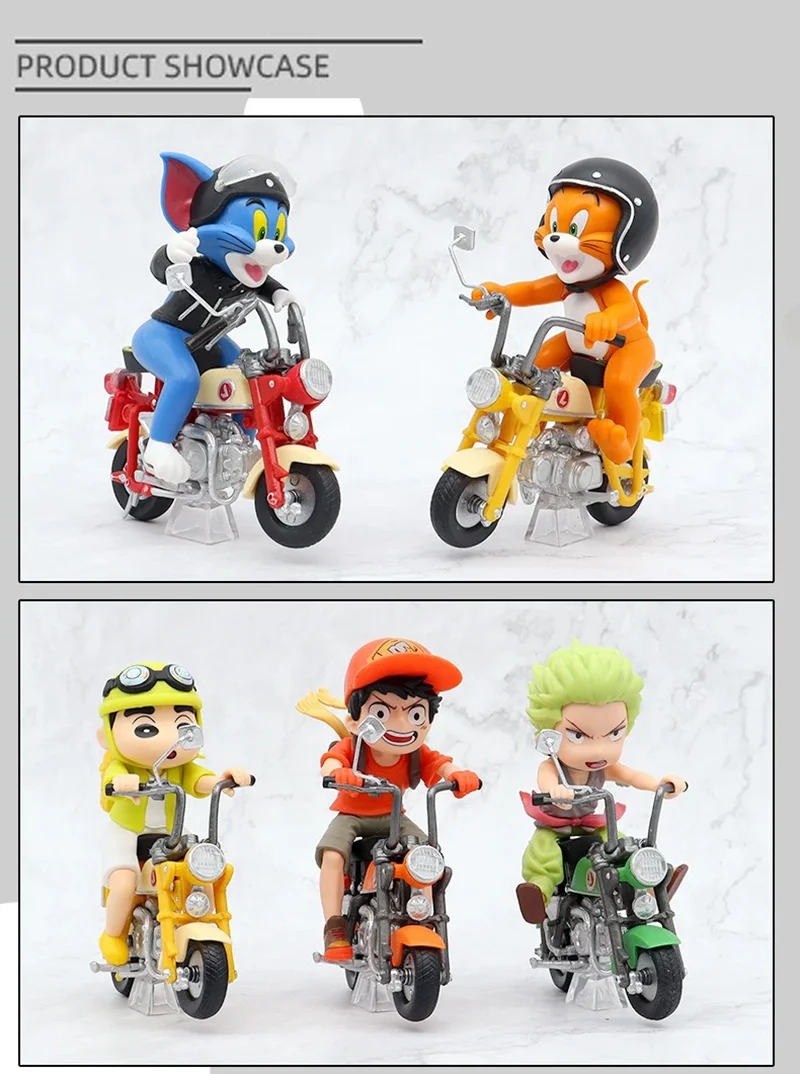 11 verschiedene Dragon Ball Z Motorrad-Figuren aus PVC, Goku, Frieza, Cell, Roshi, für Kinder und Sammler – Detail 4