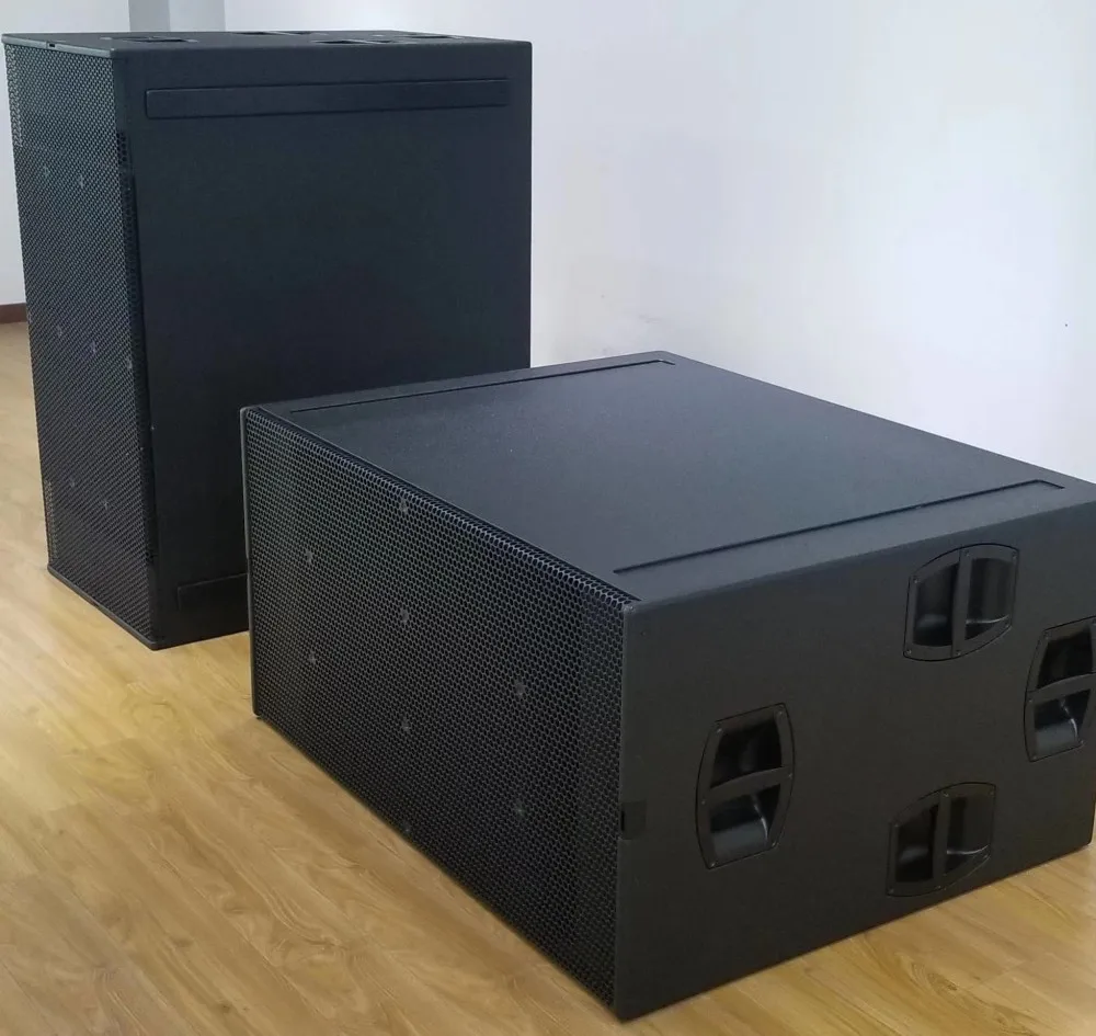 デュアル18インチ3000ワットプロフェッショナルハイパワー屋外ステージサブウーファーベーススピーカー