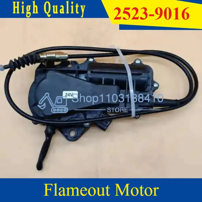 

Diesel Engine Stop Flameout Motor 2523-9017 2523-9016 Solenoid Motor For Doosan Daewoo EXCAVATOR DH220-5 DH210-7 DH220-7 DH300-7