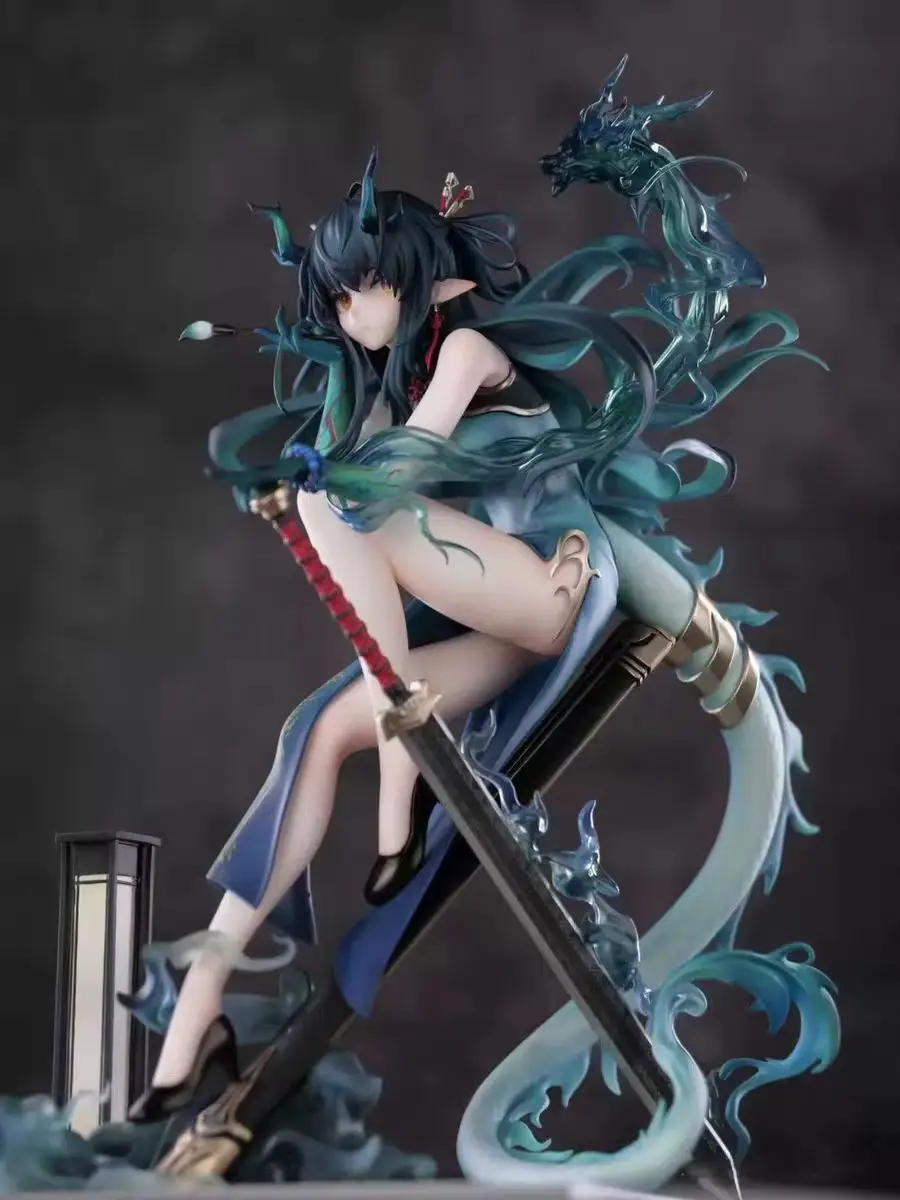 

【Presale】‌Arknights Game Character Sculpture Dusk Action Figurals Anime Figurine Statue Figures Cartoon Collectible Model