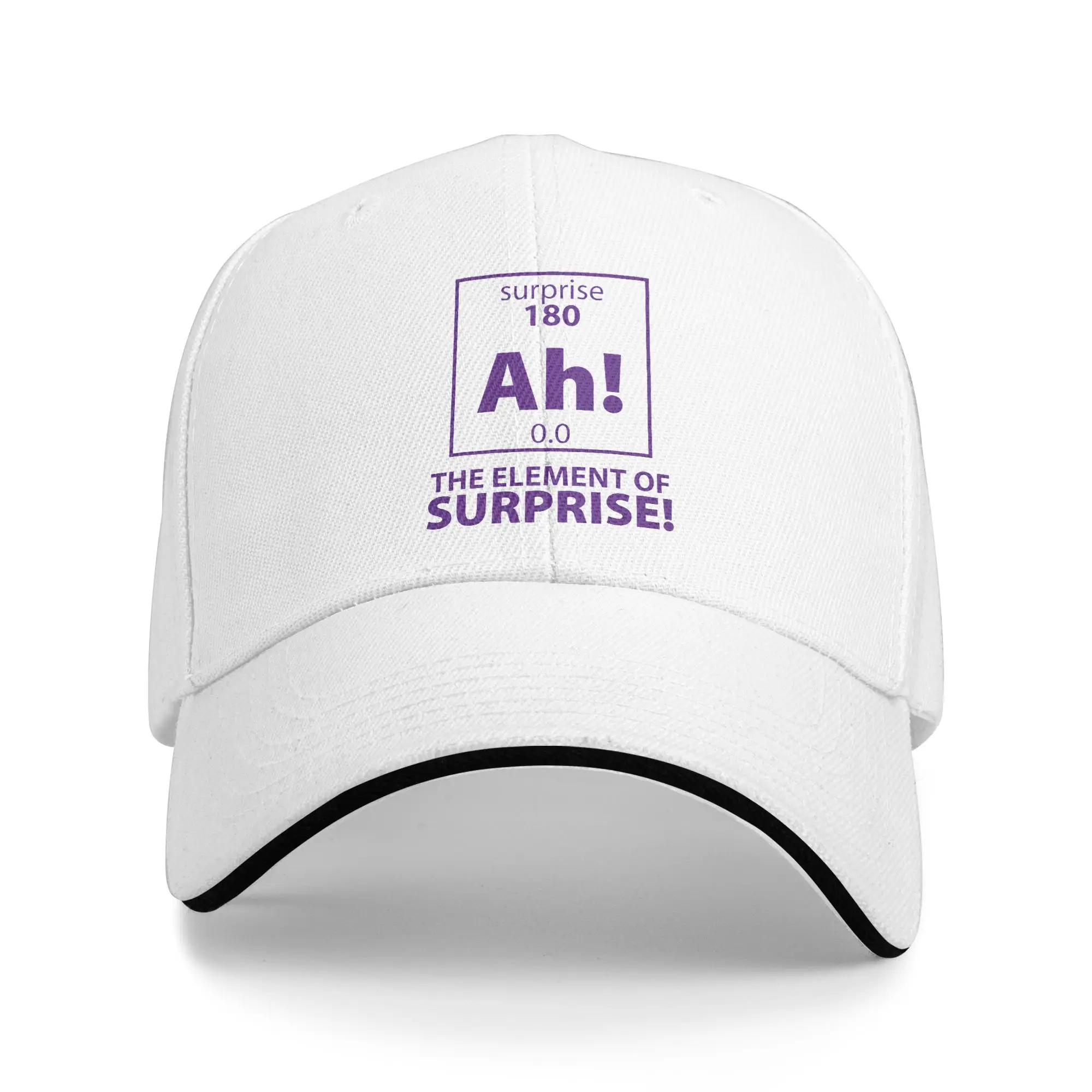 Element of Surprise  Sandwich Cap Baseball Caps Symbols  Sandwich Hat Adjustable Polyester Racing Cap Summer Hats