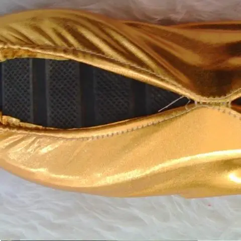 Mongolian Performance Dance Boot Covers High Elasticity Red Gold Black Patterned Shoe Covers Tibetan Ethnicity Stage Costumes