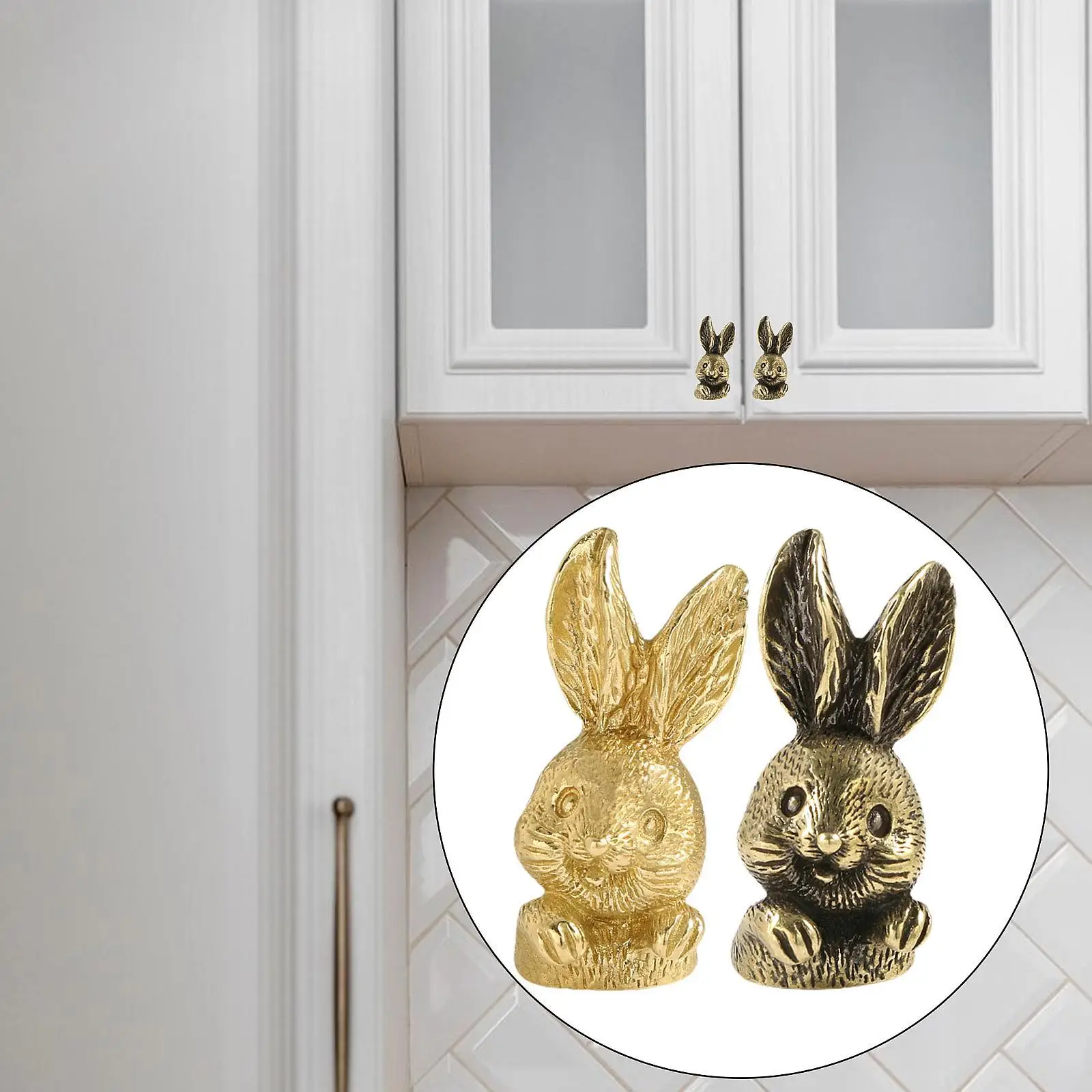 Dresser Knob Brass Farmhouse Furniture Handle Decorative Cabinet Pulls Knob