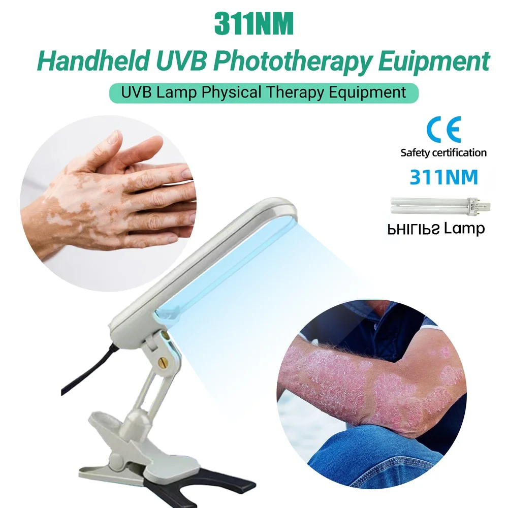 UVB Ultraviolet Phototherapy Instrument Vitiligo Treatment UV 311nm Is Recommended By Doctors To Treat Psoriasis Vitiligo