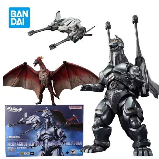 

In Stock S.H.MonsterArts Mechanical Monster (1993) + Garuda + Flame Rodon Makuhari Decisive Edition Model Collection Toy Gift