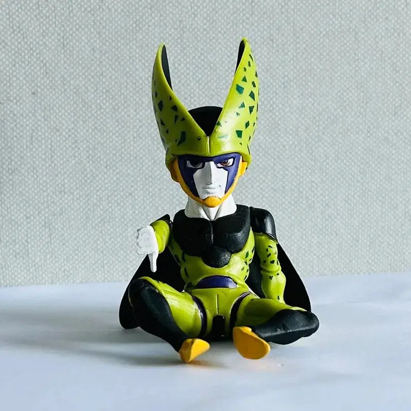 Bandai dragon ball z vertical dedo médio homem mágico boo figuras de ação modelo brinquedos pvc decoração colecionável estatueta anime