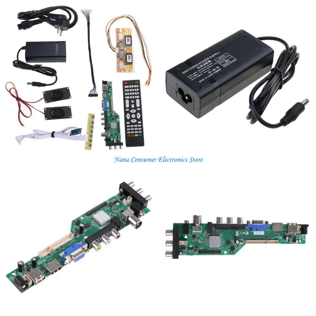 

G7NE 12V/4A Remote Control Driver Board Set Universal LCD Controller Driver Board