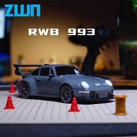 1/24 4WD RC Drift Car With LED Light Full Size Mini Remote Control Racing GTR Model 2.4G Radio High Speed ​Race Toy Gift for Boy