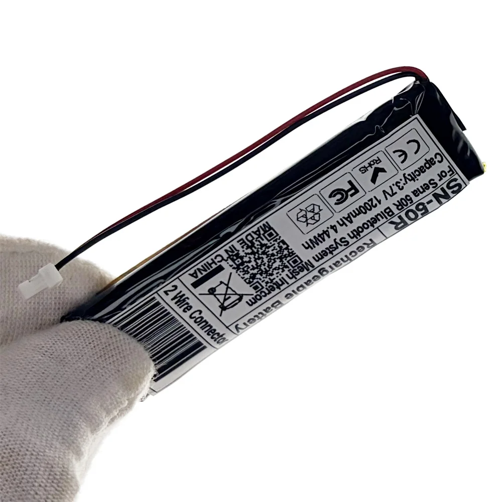 Brand new Replacement Battery CP-SN50R SN-50R Battery for Sena 50R Bluetooth System Mesh Intercom batteria  + Tools