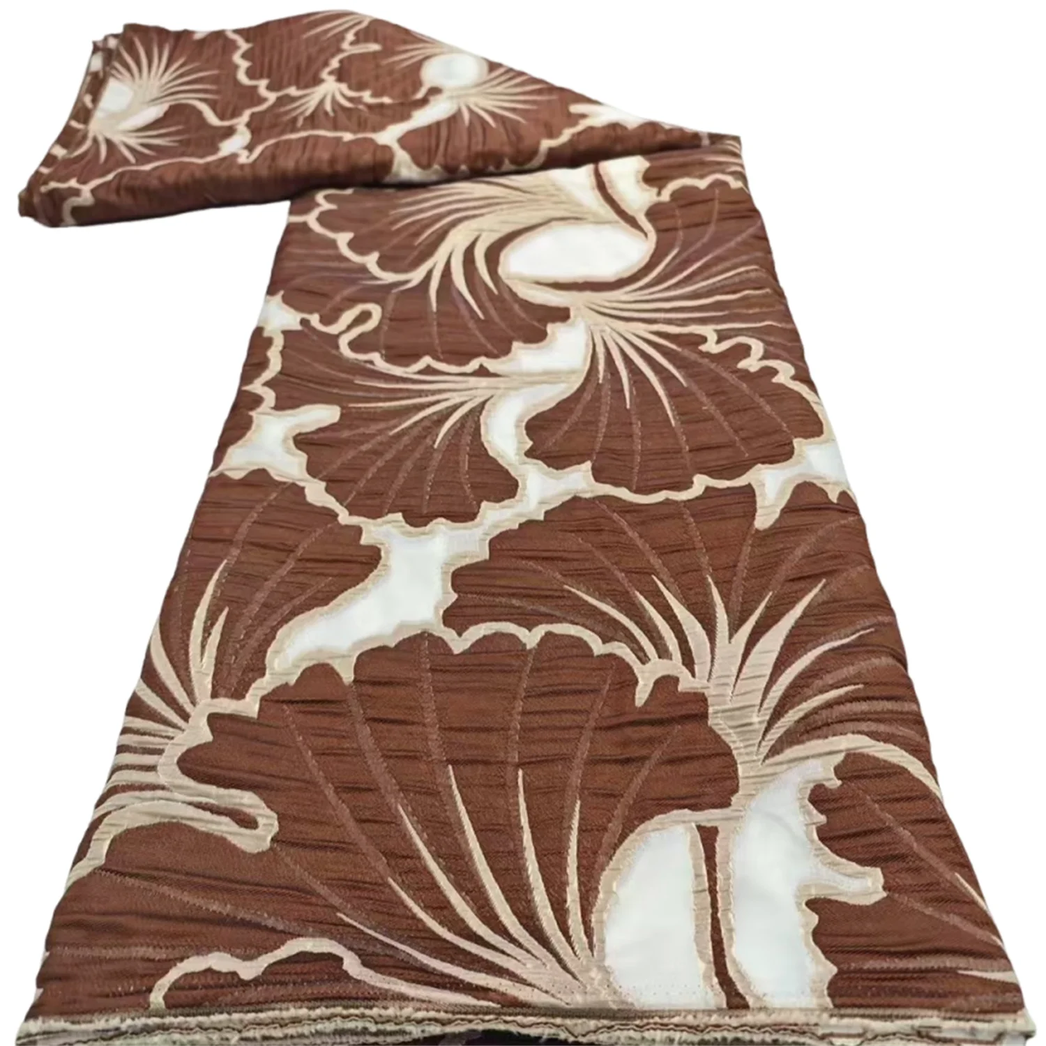 Tela de encaje de tul nigeriano Bicolor africano para mujer, vestido de fiesta de guipur de Organza, encaje francés Jacquard brocado para mujer, vestido elegante