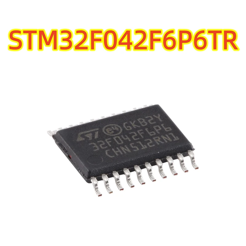 Original genuine STM32F042F6P6TR TSSOP-20 ARM Cortex-M0 32-bit microcontroller MCU, 100% brand new chip