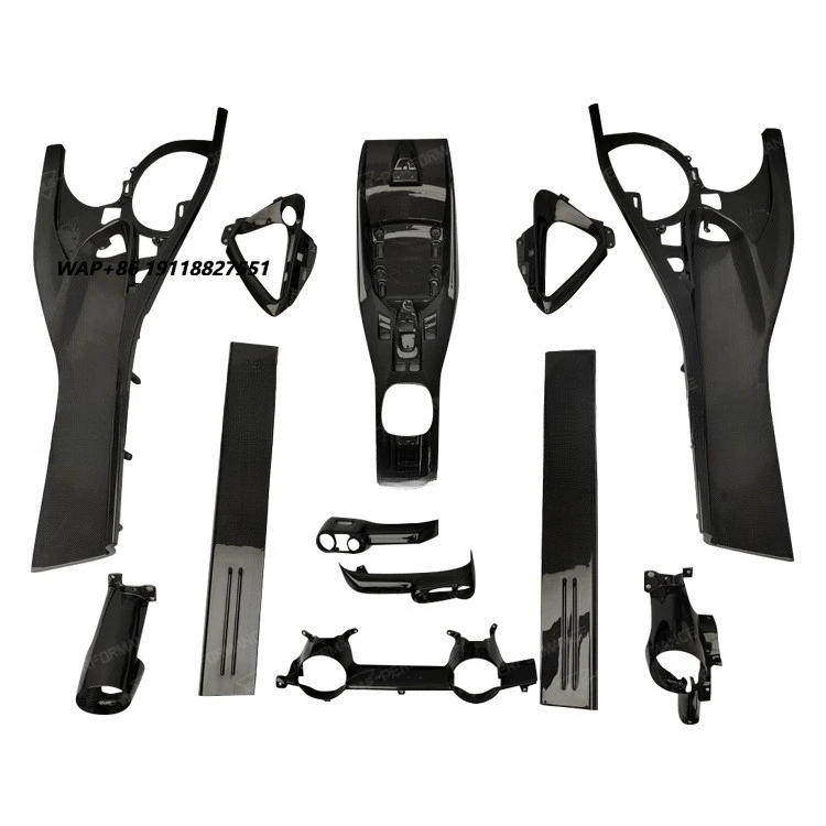 Auto Parts Dry Carbon Fiber OEM Style Interior Kit for  812 Car Interior Accessories Kit