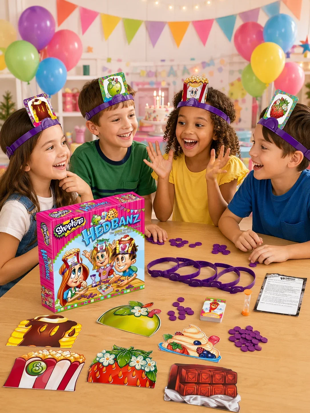 Hedbanz Headband Guessing Party Game, High Premium Quality Casual Interactive Toy For Family Friends Gathering, English Edition - view 4
