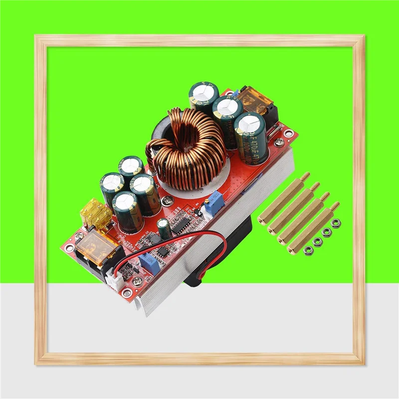 B50B-2X 1500W 30A Modulo convertitore boost DC-DC da 10-60V a 12-97V Convertitore step up di tensione Boost CC CV Modulo di alimentazione