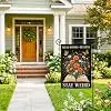 Read Books Be Kind Stay Weird Floral Garden Flag Book Lover Gifts jjp