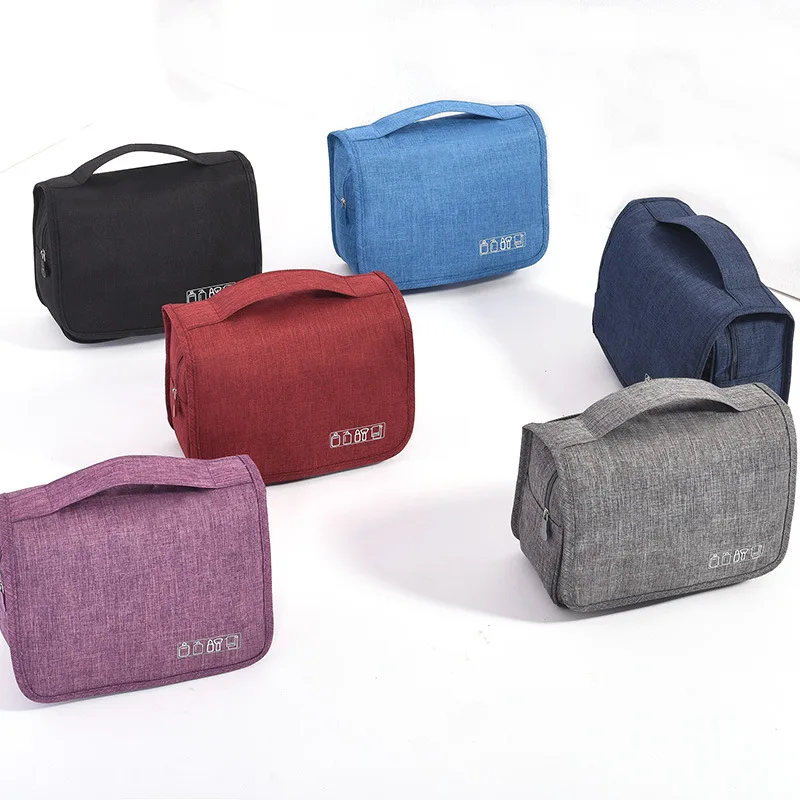 Travel Hand Hook Portable Makeup Bag Skincare Storage Bag Dry And Wet Separation Toiletry Bag