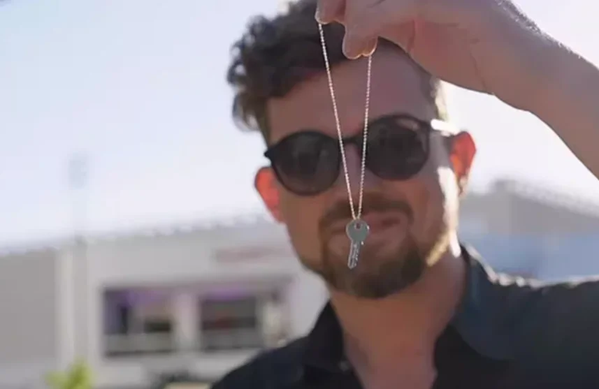 Adereço profissional para mentalismo de close-up - Ilusão de transferência de chave instantânea para mágicos - Acessório para truque de mágica de close-up