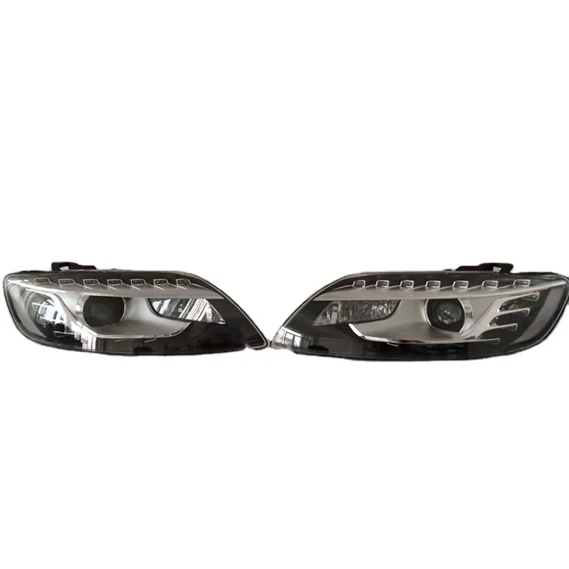 LED Headlight Headlamp for Audi Q7 2013-2016 Headlamp Front Lamp Head Light With steering