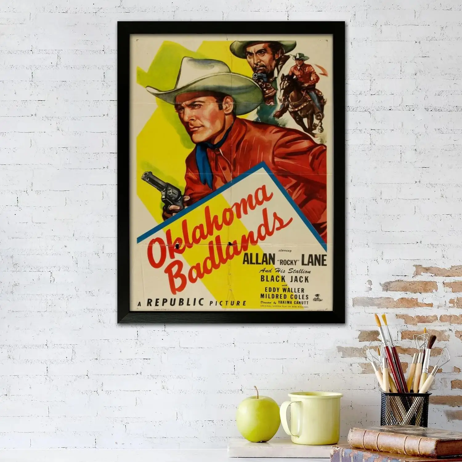 Bob Wills Canvas Art Poster and Wall Art, Picture Print, Modern Family Bedroom Decor, Posters,Decorative painting