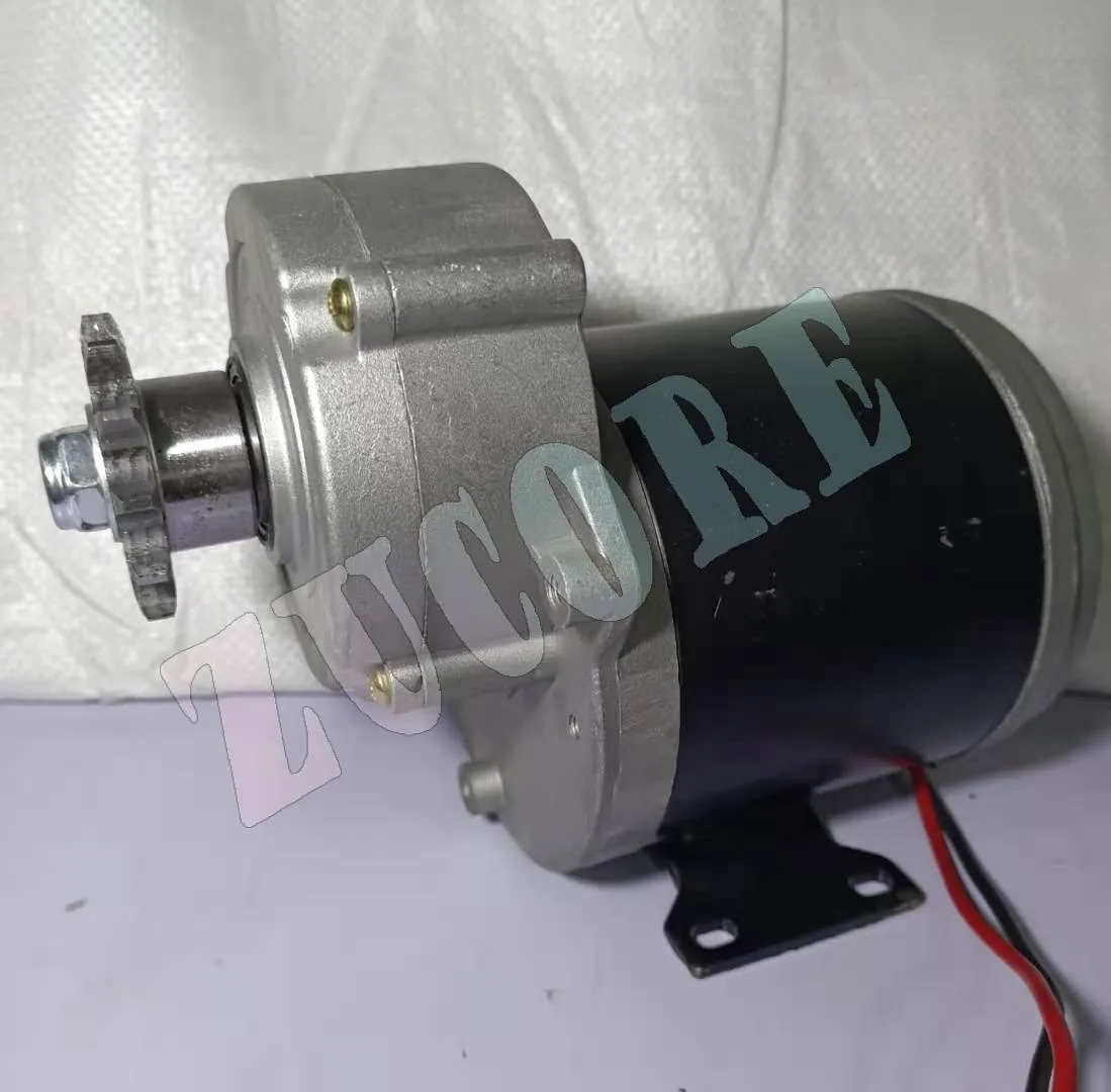 Electric Roller DC Motor 600W 180rpm 12V/24V/48V Belt Pulley for Roasting Machine and Tube Winder