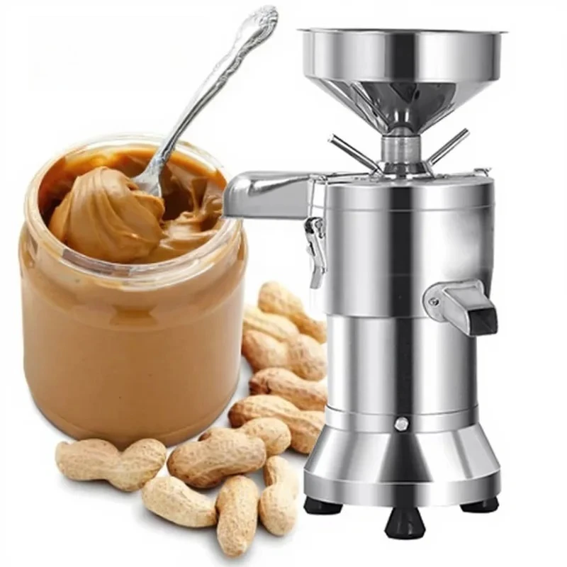 Sauce Vertical Nut Butter Bean Sesame Groundnut Pistachio Peanut Paste Machine Portable Peanut Butter Making Machine