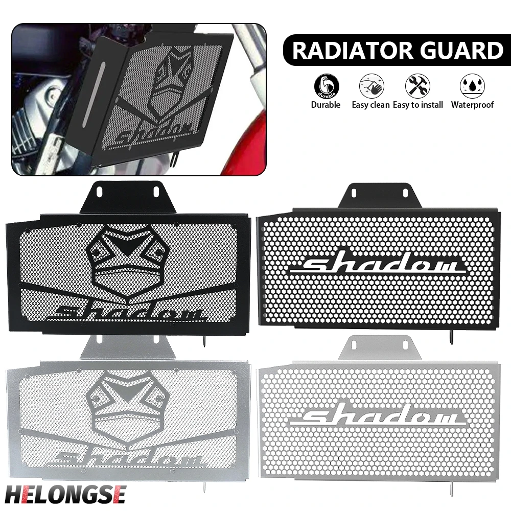 

For HONDA VT125 SHADOW 1999-2007 VT 125 VT-125 Shadow 2002 2003 2004 2005 2006 Motorcycle Radiator Grille Guard Protector Cover