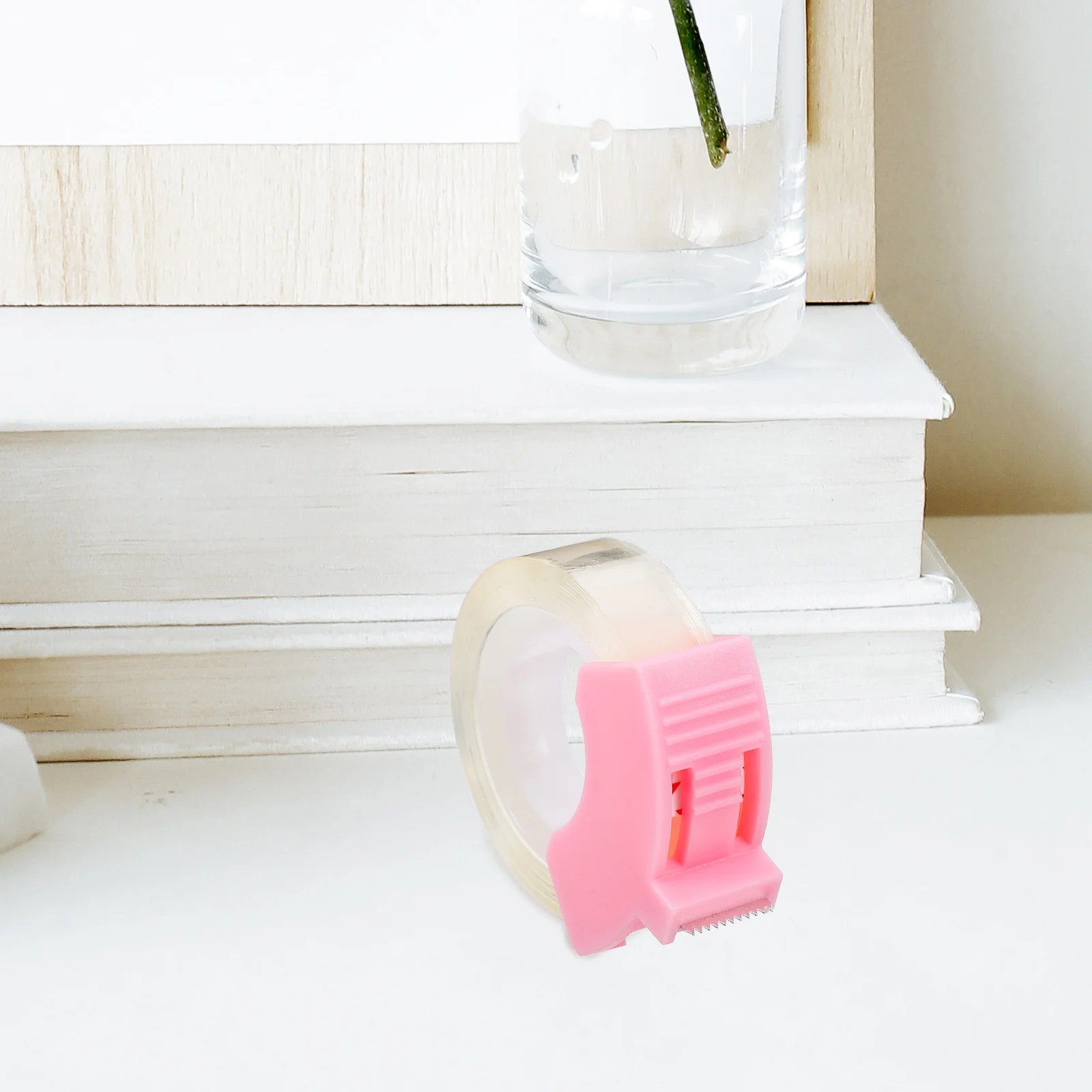 

Small Tape Dispenser Precise Production Modern Office Supplies Elegant Design Practical Tape Cutter Desk Organizer