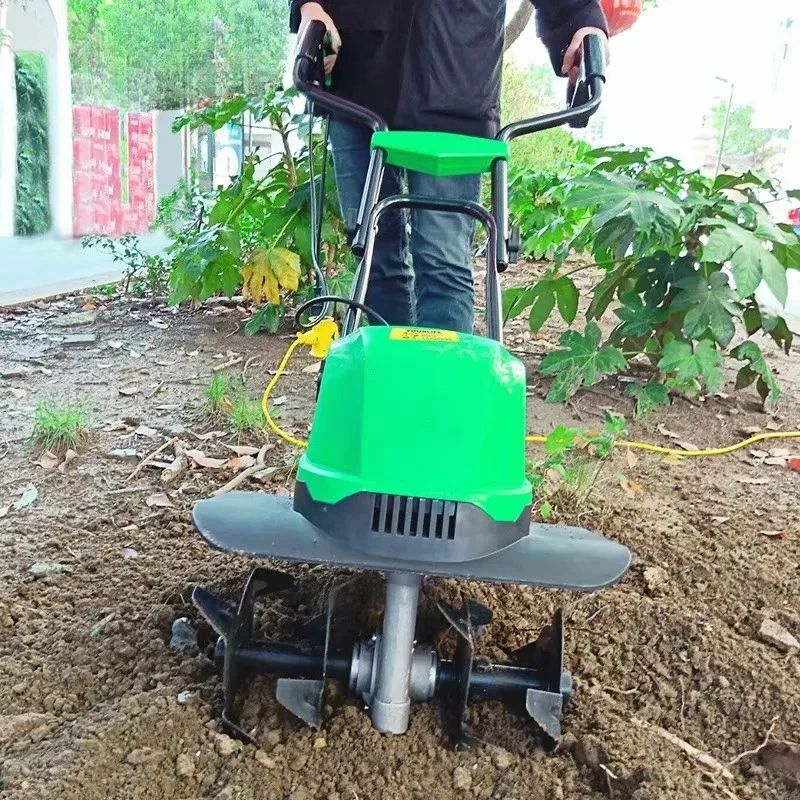 Electric Loose Soil Machine Micro Tillage Machine Small Scarifier Household Digging Orchard Garden Tools