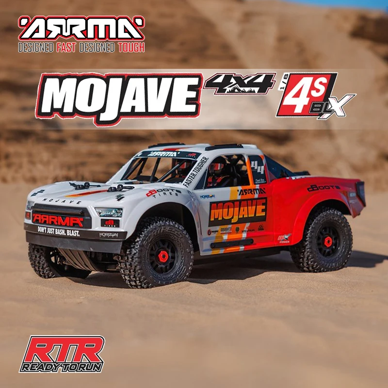 

ARRMA1:8 Mojave ARA4404 4X4 4WD 4S BLX DESERT TRUCK RTR 1/8 RC Electric Remote Control Model Car Vehicle Adult children's Toys