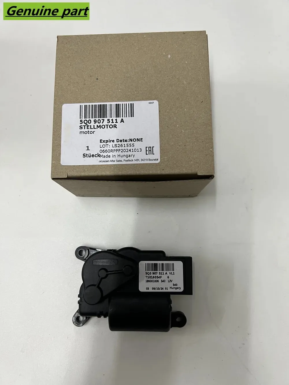 

Новый оригинальный 5Q0907511A/5Q0907511K/5WA907511C HVAC A/C привод дверной заслонки обогревателя OEM для VW Audi Skoda Seat