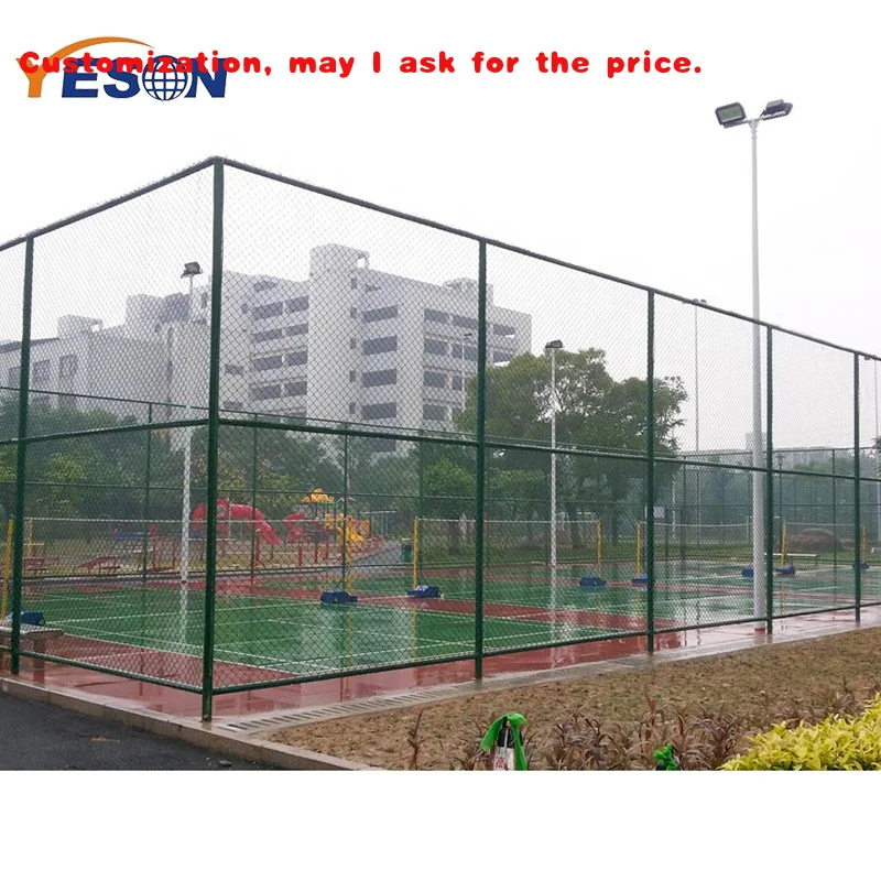 

custom.YESON American Wire Stadium Fence Sport 8 Feet Chain Link Fence Sale by Owner