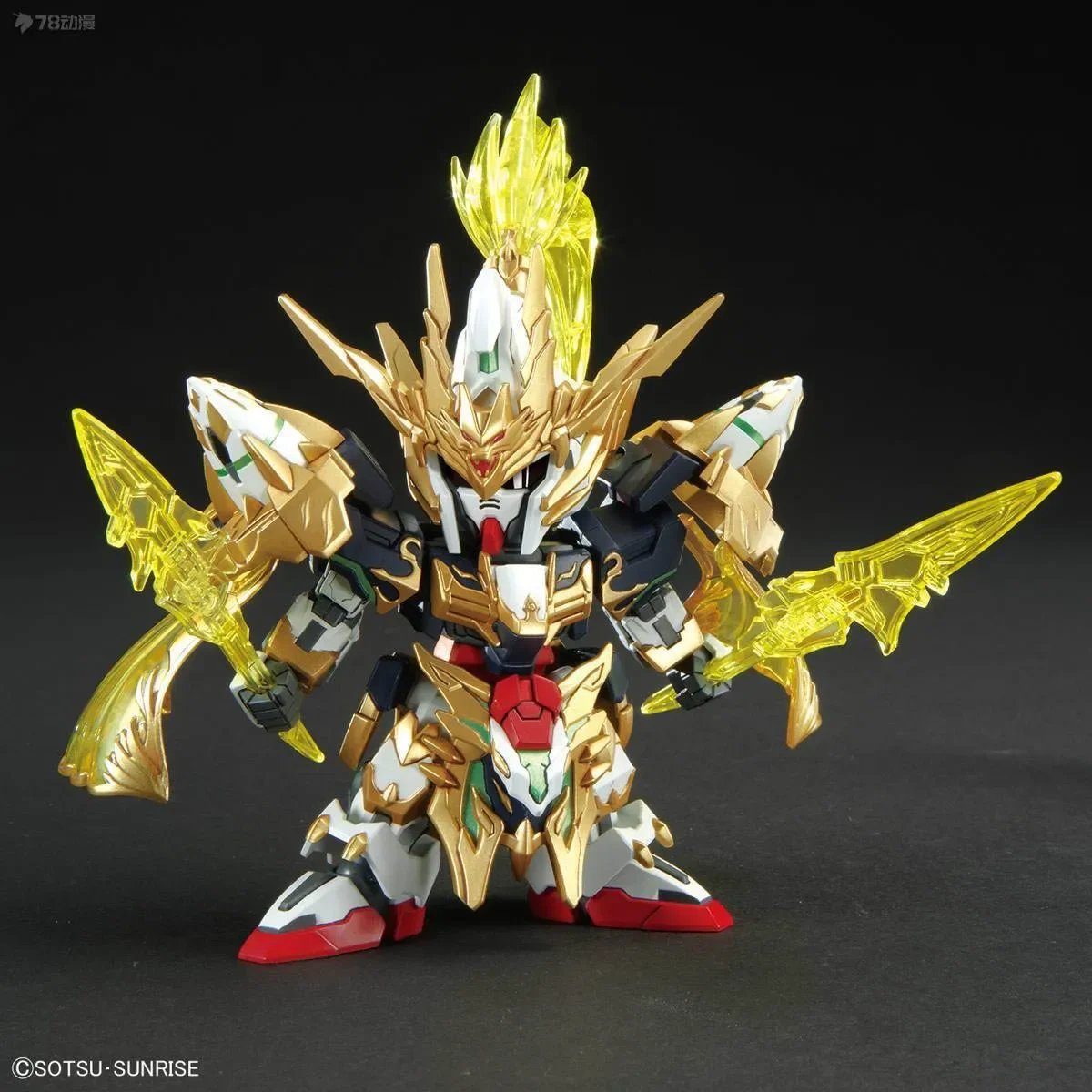 Bandai Originele SDW HEROES Gundam ZHAO YUN SUN QUAN Cao Cao LIU BEI Actiefiguren Speelgoed Voor Jongens Collectible Model Ornamenten
