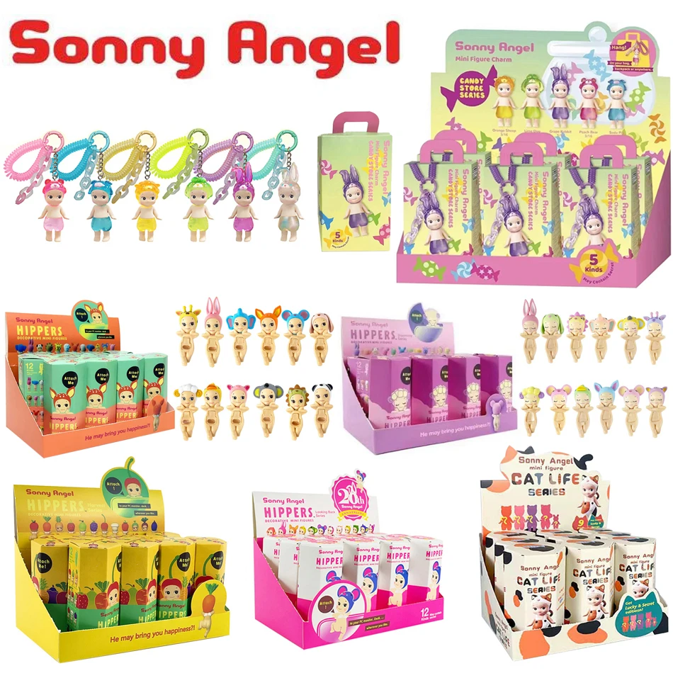 New Sonny Angel Blind Box Harvest Series Fruit And Vegetable Anime Figures Ornaments Dolls Fans Children Christmas Gift