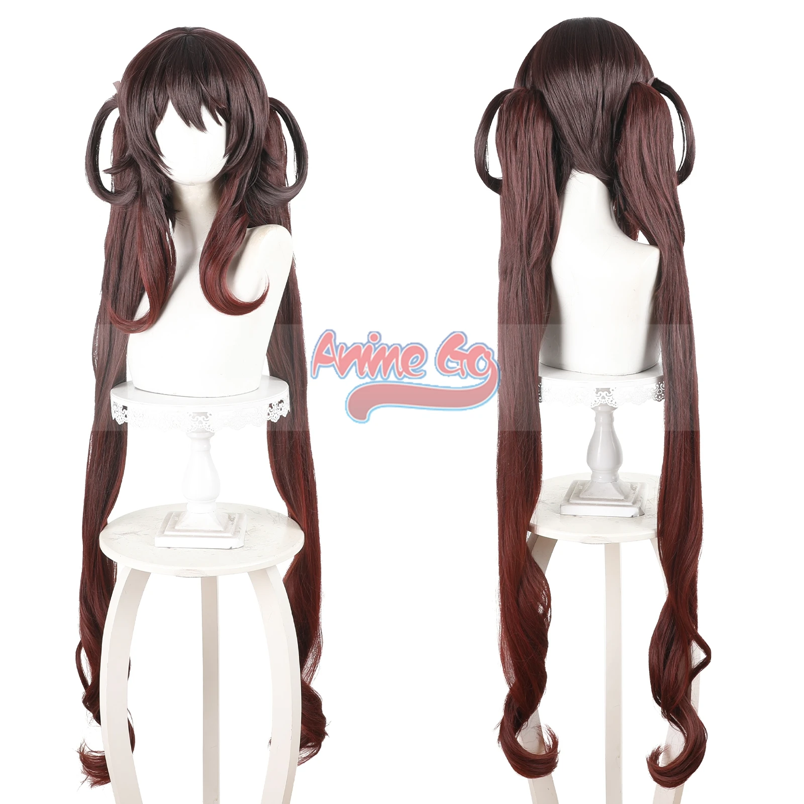 

Hu Tao Cosplay Wig Genshin Impact 2025 Lantern Rite Hu Tao Role Play Long Hair Cosplay Accesories 120CM C09361