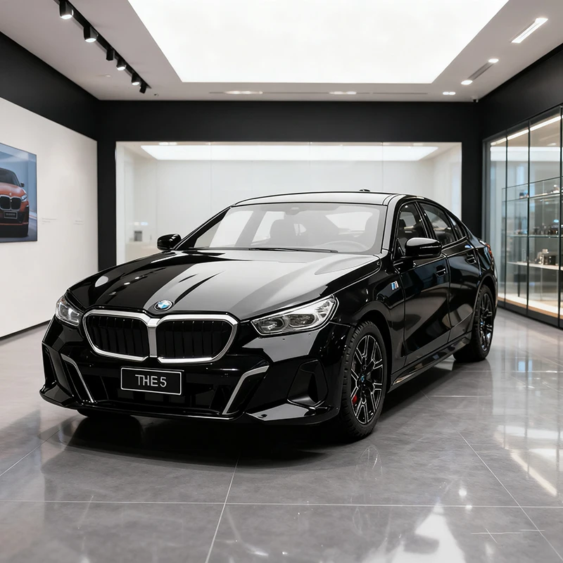 

1:24 530 LI THE 5 Alloy Car Model Sound and Light Pull Back Children's Toy Collectibles Birthday Gift