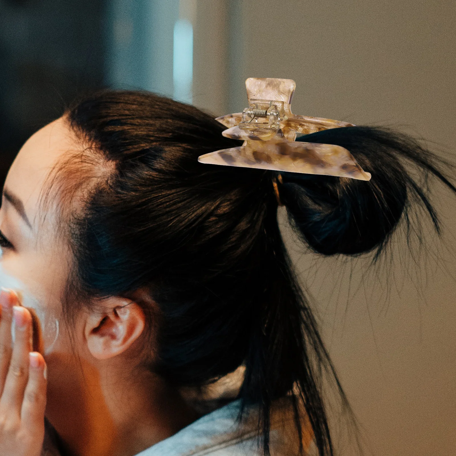 

Acetate Sheet Clips Elegant Hair Accessories for Women Girls Stylish Jaw Acetate Sheet Claw Clip Clips Durable Hairpins