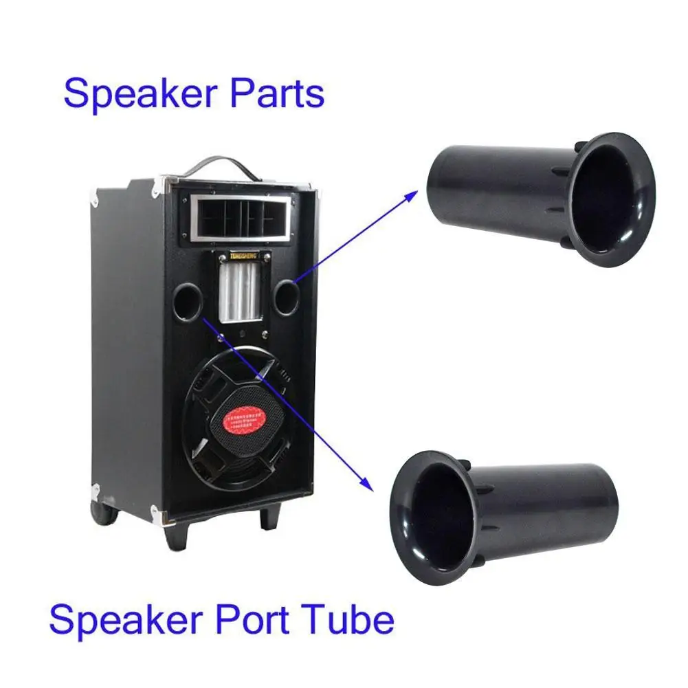 T1 Speaker Bass Tube Accessories Reflex Port Plastic Box Tube V3L3 Speaker Subwoofer Hifi Home Theater Professional Audio