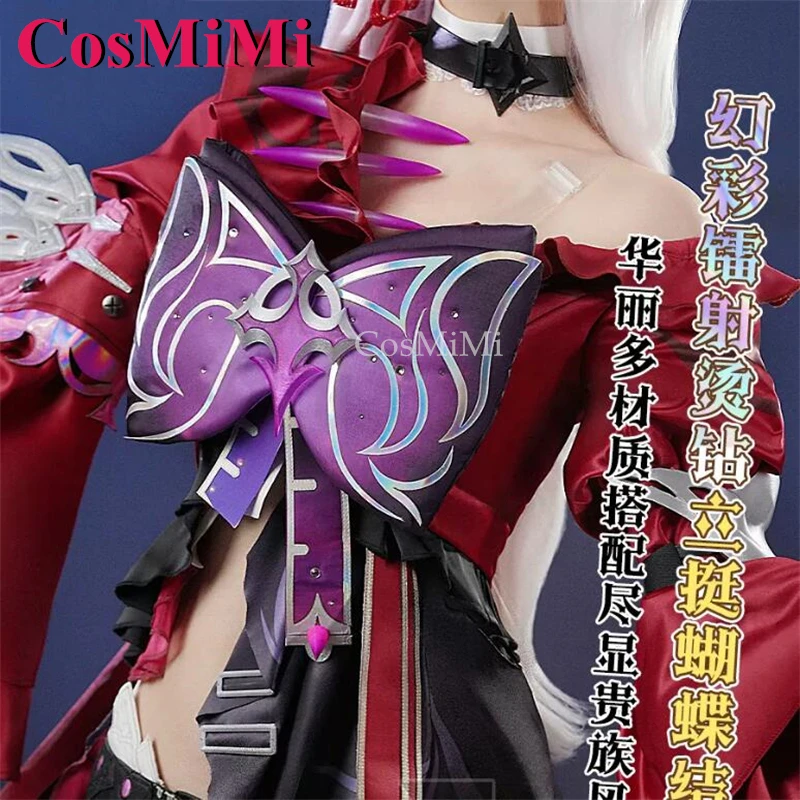 CosMiMi juego popular Honkai Impact 3 Thelema disfraz Cosplay moda encantador dulce uniforme conjunto completo carnaval fiesta ropa de juego de rol