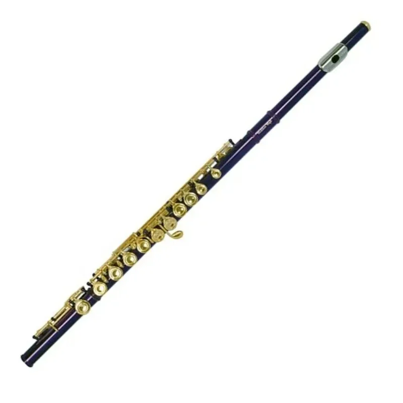 

Seaview Professional Copper Purple Flute 16 Hole Wooden Wind Included OEM Leather Case Enclosed