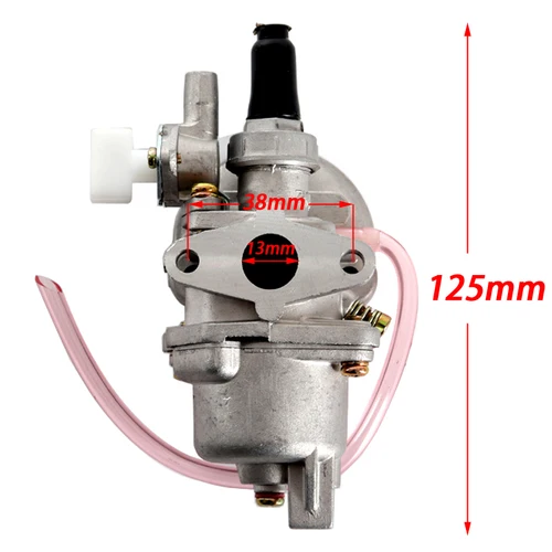 Imagen 2 del producto Kit de mano de válvula de lengüeta de carburador de 47cc y 49cc para bicicleta de bolsillo Mini ATV/Dirt bike